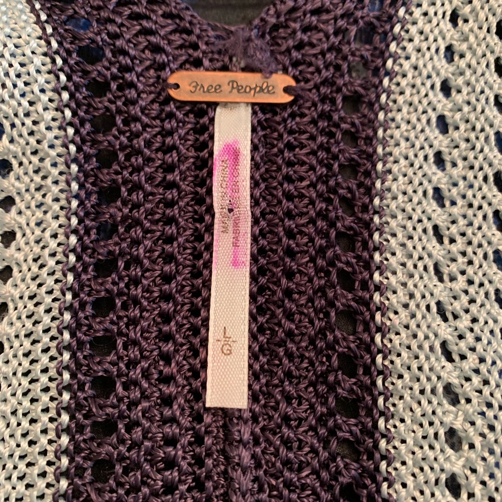 Free People Katie Blue Mini Dress - Picture 5 of 5